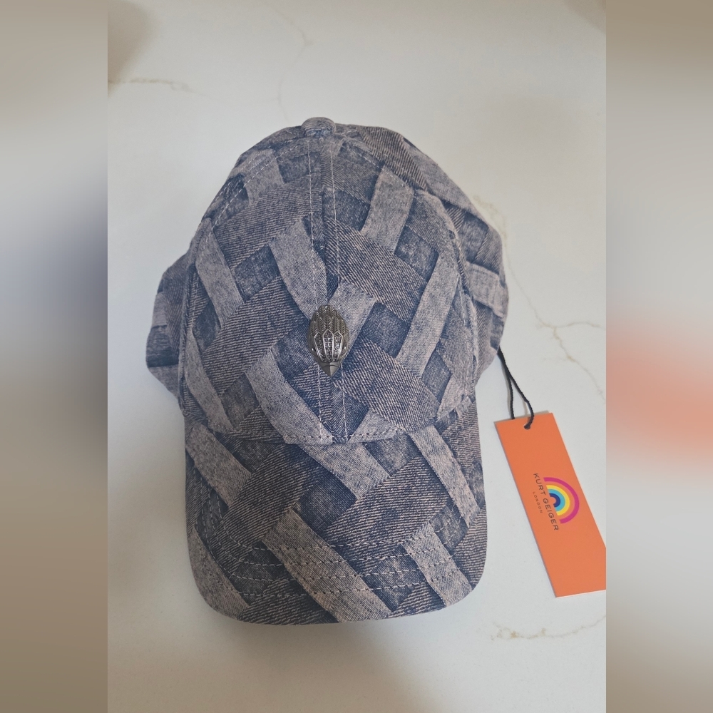 Kurt GEIGER DENIM/PINK HAT - Picture 5 of 11
